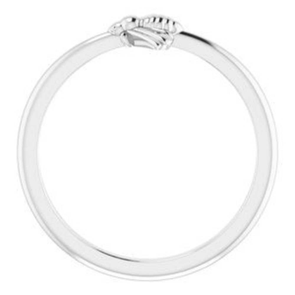 Sterling Silver Stackable Bee Ring - image 2